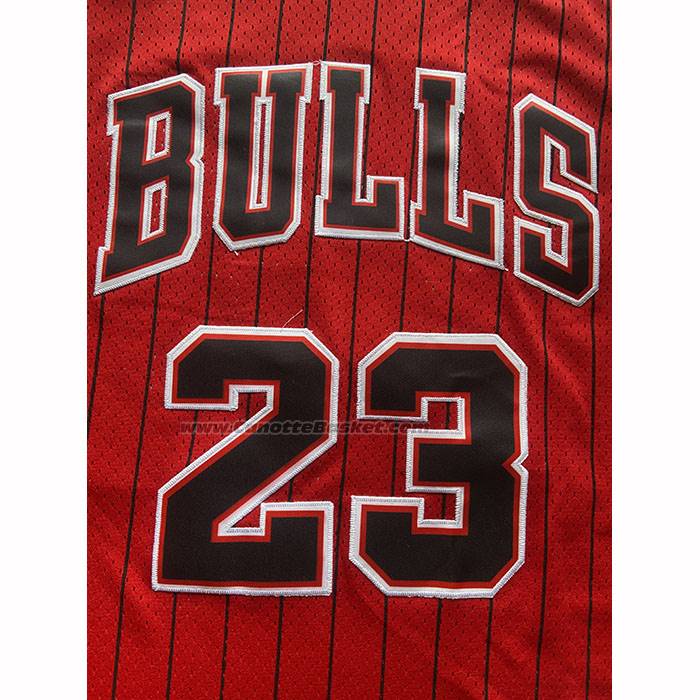 Maglia Chicago Bulls Michael Jordan No 23 Mitchell & Ness 1997-98 Rosso1